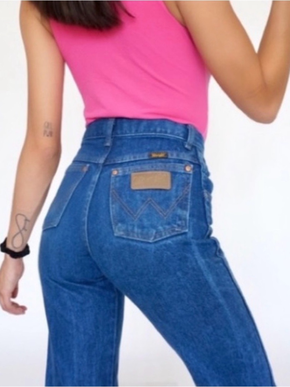 Wrangler Jeans Women’s 16 Blue High Rise Skinny Unforgettable Stretch Denim